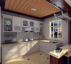 小平米客厅厨房一体装修效果图