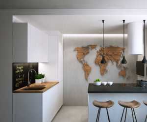 厨房橱柜北欧壁柜装修效果图