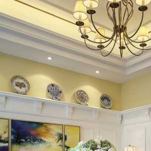 现代简约客厅客厅吊灯茶几装修效果图
