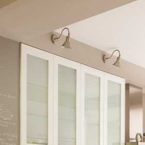厨房橱柜灯具白色装修效果图