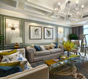 沙发中式客厅富裕型装修效果图