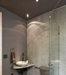 客厅背景墙卫生间面盆浴缸装修效果图