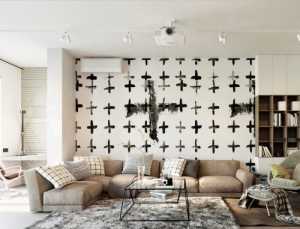 窗帘现代客厅沙发灯具装修效果图