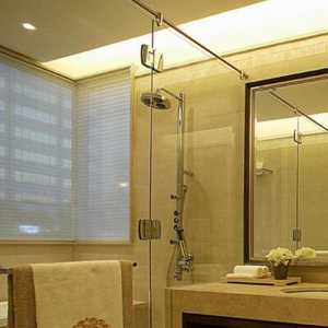 中式浴室大户型面盆装修效果图