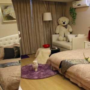 韩式田园双人卧室家具装修效果图
