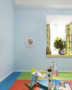 温馨清新色彩儿童房装修效果图
