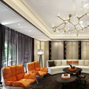 客厅中式家具新中式大户型装修效果图