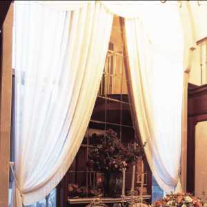 窗帘美式餐厅吊顶装修效果图