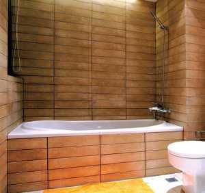 别墅卫生间淋浴房混搭现代装修效果图