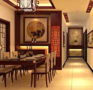 中式造型餐厅装修效果图