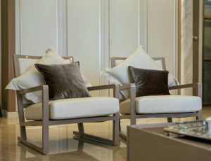 现代象牙白欧式家具茶几装修效果图