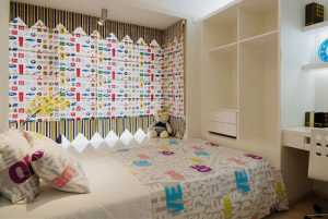 日韩三居室儿童房照片墙装修效果图
