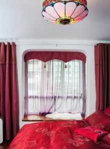 卧室现代简约墙上置物架装修效果图