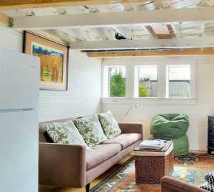 简中式客厅实木沙发装修效果图