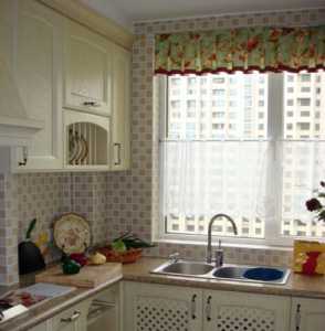美式五居室厨房装修效果图