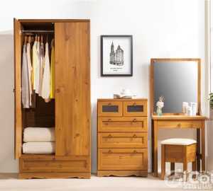 自然简洁卧室实木装修效果图