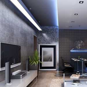客厅现代简约实木电视柜装修效果图
