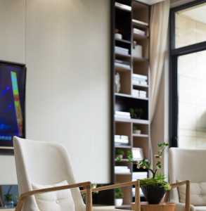 电视柜沙发客厅白色装修效果图
