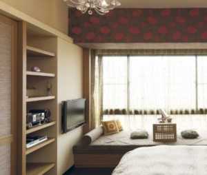 简单大方型现代三居卧室装修效果图