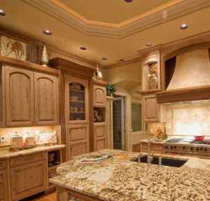 厨房别墅富裕型欧式装修效果图