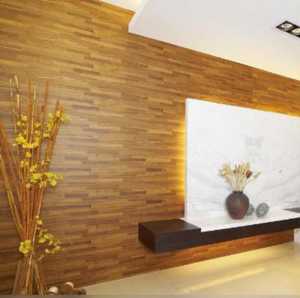 新中式二居客厅背景墙装修效果图