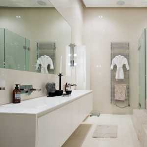面盆柜壁纸卫生间卫浴洁具装修效果图