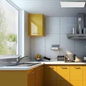 厨房现代简约飘窗壁柜装修效果图