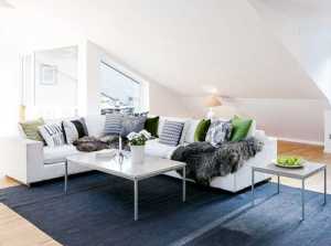 家居收纳现代客厅沙发装修效果图