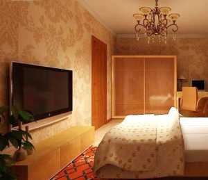 日式简洁卧室背景墙装修效果图