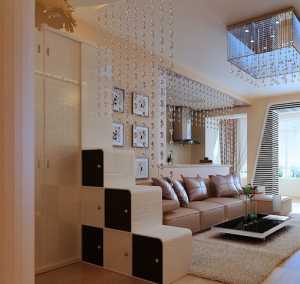 沙发客厅富裕型一居室装修效果图