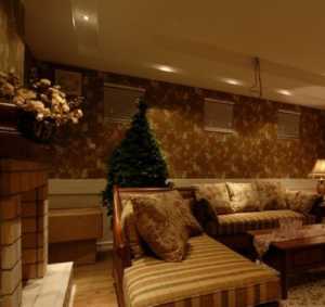 韩式客厅背景墙沙发现代装修效果图
