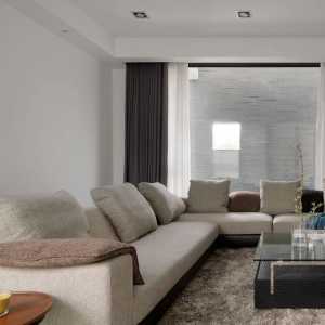 120平米沙发三居室客厅装修效果图