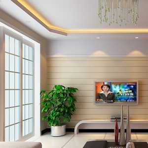 客厅三居东南亚电视背景墙装修效果图