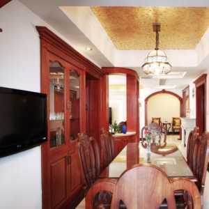 客厅和餐厅连在一起瓷砖装修效果图