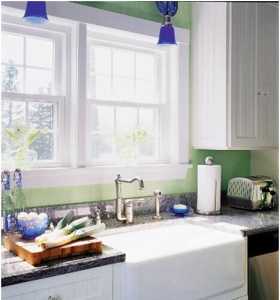 欧式家具厨房壁柜灯具装修效果图