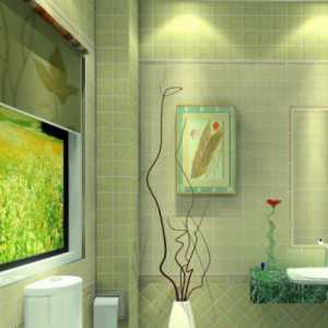 浴缸卫生间卫浴洁具地中海装修效果图