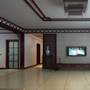 美式家居走廊墙壁装扮装修效果图