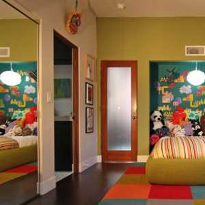 儿童房现代墙纸贴装修效果图