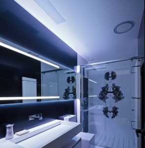 现代壁灯卫生间卫浴洁具装修效果图