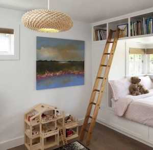 现代四室一厅小卧室木地板装修效果图