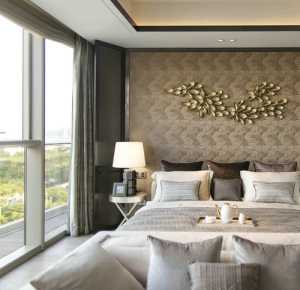 卧室卧室背景墙地中海窗帘装修效果图