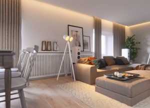 欧式简约家具客厅沙发组合装修效果图