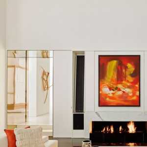 现代电视柜现代客厅灯具装修效果图