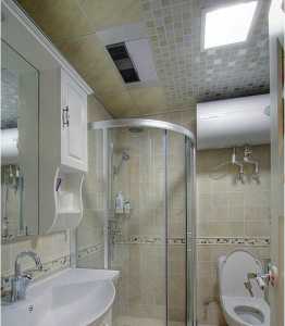 豪华浴缸卫生间现代装修效果图