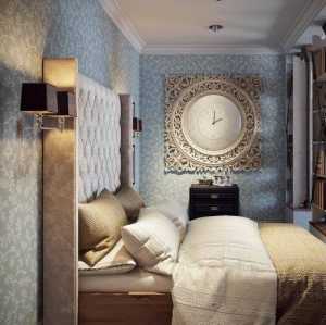 富裕型温馨卧室背景墙卧室装修效果图