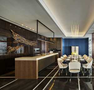 富裕型餐桌80平米餐厅装修效果图