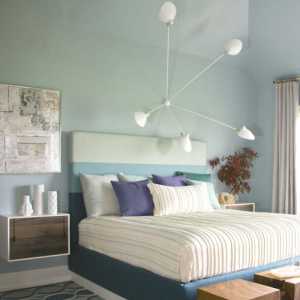 卧室卧室背景墙灯具富裕型装修效果图