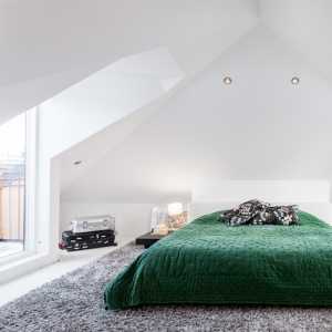 朴素欧式三居卧室纯色系装修效果图