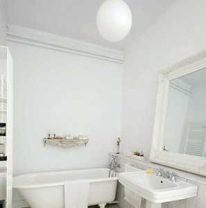 面盆卫生间镜子淋浴房装修效果图