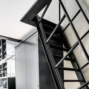楼梯现代简约厨房装修效果图